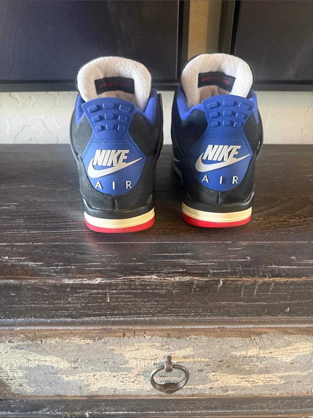 Jordan Black Blue Red Retro Basketball Sneakers